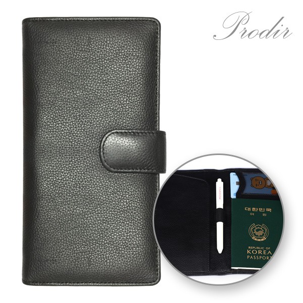 상품 이미지: 프로디아 소가죽 여권지갑 장지갑 여권케이스 passport