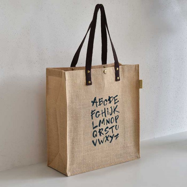 상품 이미지: M자형 엔틱내츄럴 고급쥬트에코백 