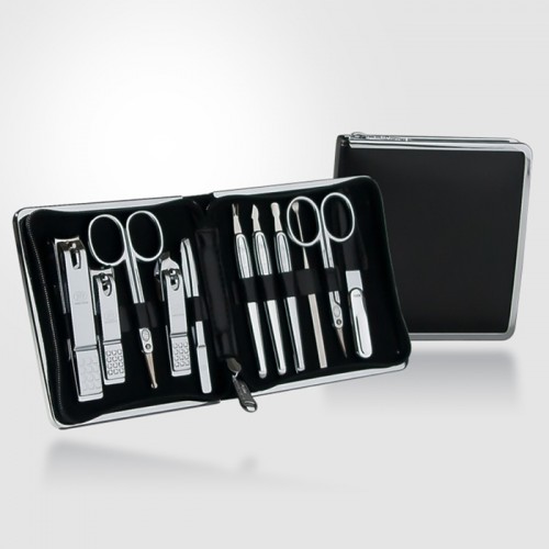 메탈지퍼가방 네일케어세트