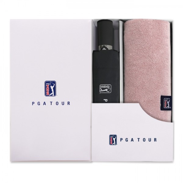 상품 이미지: PGA 3단7K완전자동 무지+200g코마사타올 세트