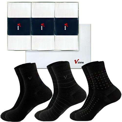 기능성 브이존 신사양말 3p 