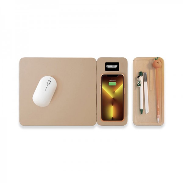 상품 이미지: 캠브리트 3in1 무선충전 분리형 마우스패드