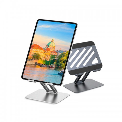 스카이웰 360도회전 접이식 각도조절 메탈거치대 ES40X