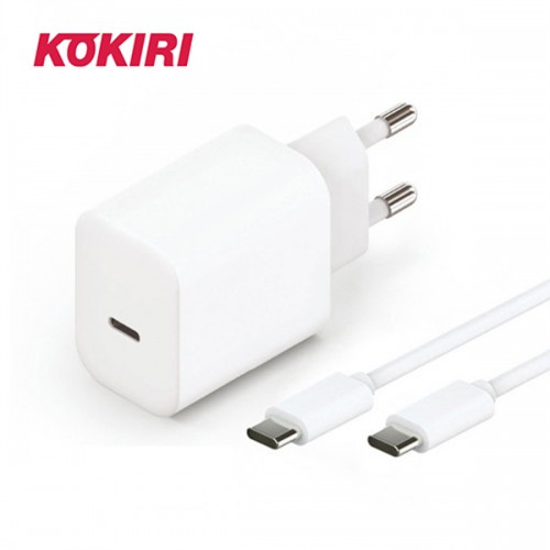 코끼리 KWC-S20P1C GaN 20W 고속충전기(CtoC케이블&미포함)