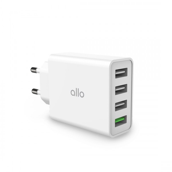 상품 이미지: 알로 4포트 35W  멀티 고속충전기 U435QC