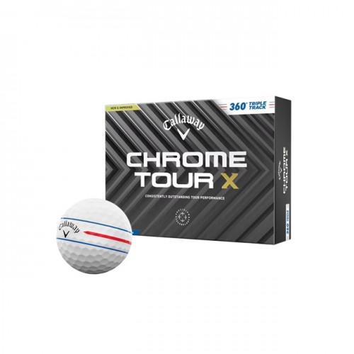 캘러웨이 크롬투어X 360 트리플트랙 12구