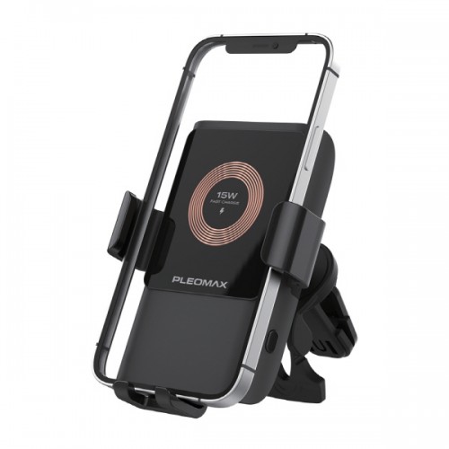 플레오맥스 15W 맥세이프 송풍구형 차량용 무선충전거치대