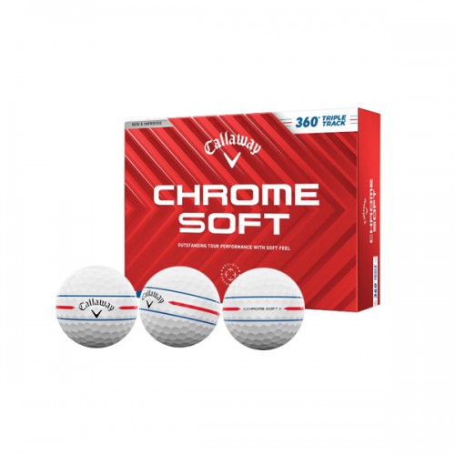 캘러웨이 크롬소프트 360 트리플트랙 12구