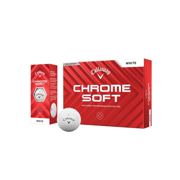 상품 이미지: 캘러웨이 크롬소프트 화이트 12구