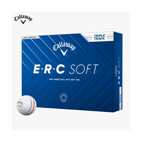 상품 이미지: 캘러웨이 2025 ERC 소프트트리플트랙 화이트