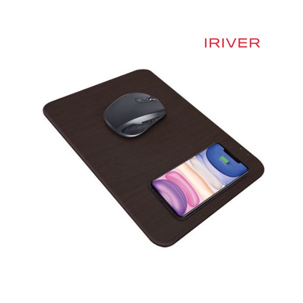 상품 이미지: 아이리버 15W 고속무선충전 마우스패드 IHW-MP20