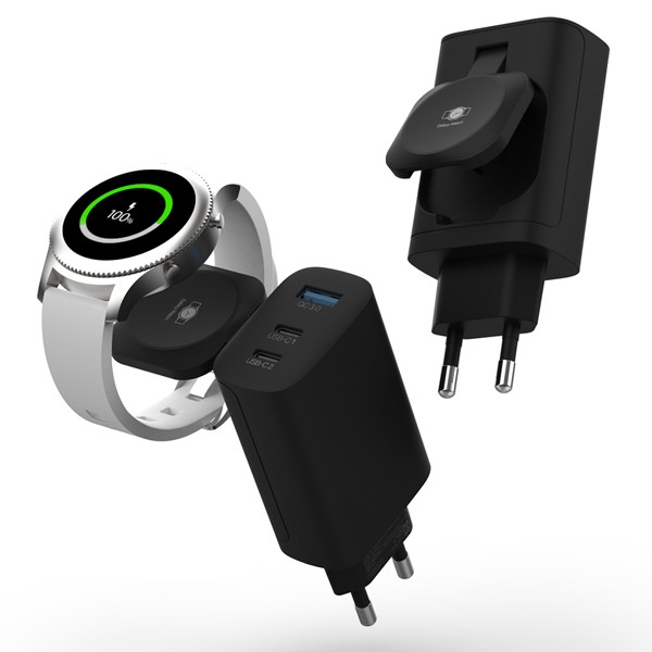 상품 이미지: 케미 HEA-GW40 올인원 40W 3포트 초고속충전기(갤럭시워치)