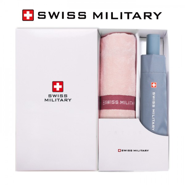 상품 이미지: 스위스밀리터리 친환경 3단수동우산+120g면사타올세트