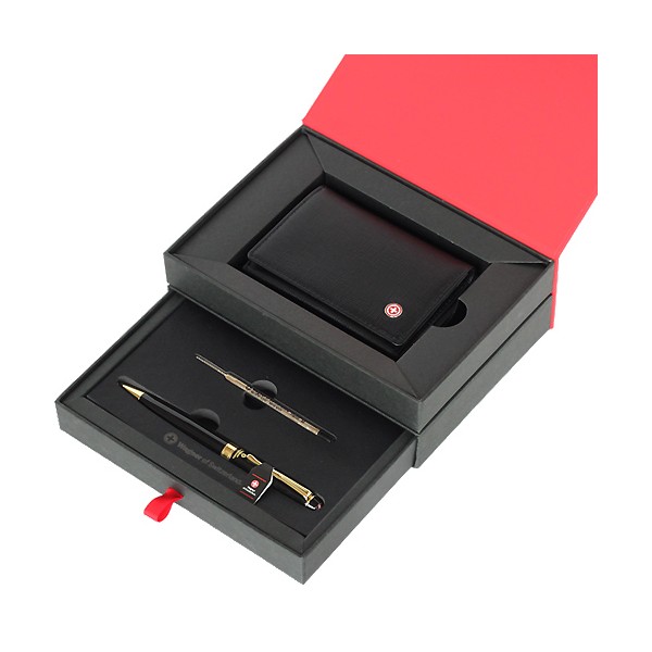 상품 이미지: 스위스와그너 필라그라베명함지갑&프레스티지볼펜 리필세트