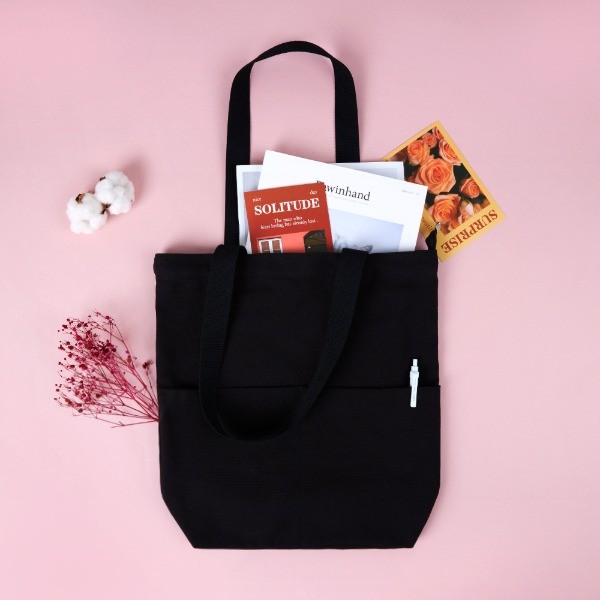 상품 이미지: 메이드유 투포켓 컬러 지퍼형에코백 360*360*100