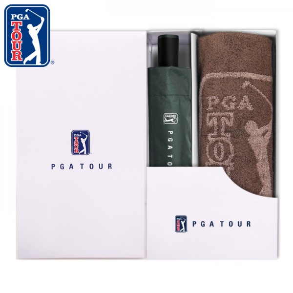 상품 이미지: PGA 3단수동 암막 우양산+170g죽사타올세트