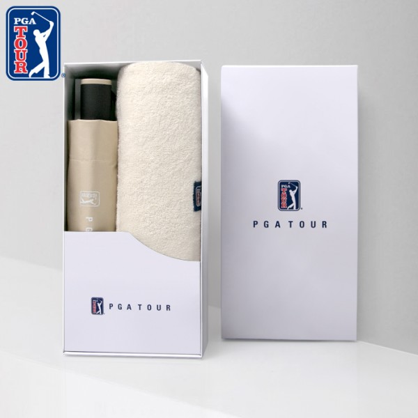 상품 이미지: PGA 3단수동 암막 우양산+200g코마사타올세트