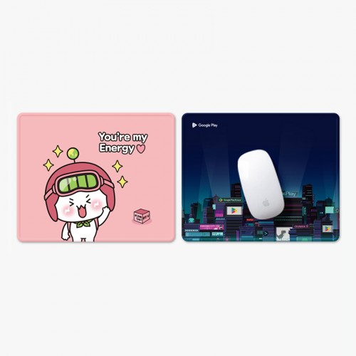 풀칼라오바록 천연고무칼라 마우스패드 270*220