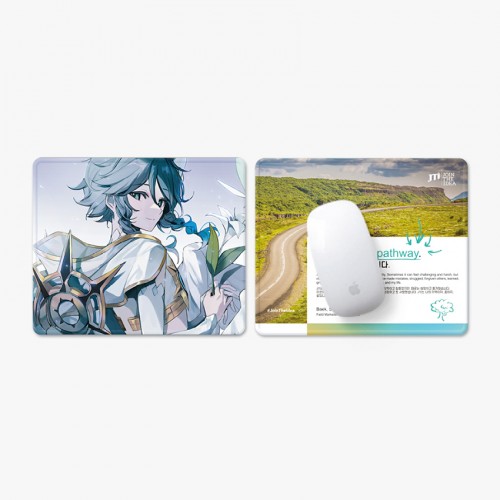 풀칼라오바록 천연고무칼라 마우스패드 240*200