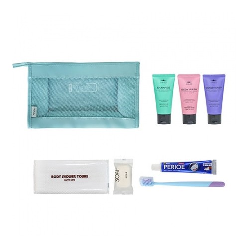 트래블 메쉬파우치 여행용세트