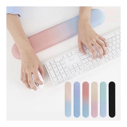 투톤 그라데이션 키보드 손목받침대