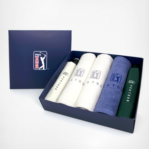 PGA 3단수동 암막 우양산2P+150g 타올3P세트(미니)