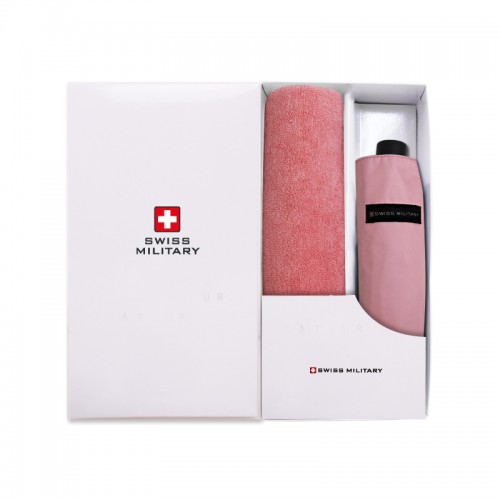 스위스밀리터리 3단수동 암막스키니 + 150g면사타올 세트