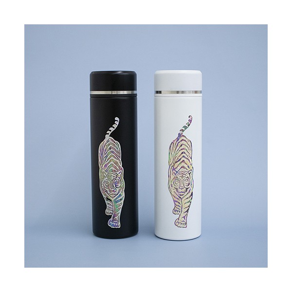 상품 이미지: 나빌레라 고급 호랑이 자개텀블러 500ml