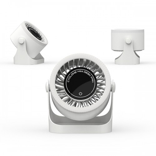 사이클론 미니 데스크팬 무선선풍기