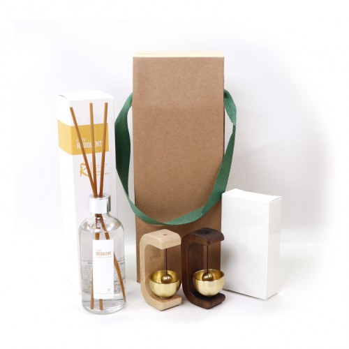 이모레돌런트디퓨저+원목도어벨세트