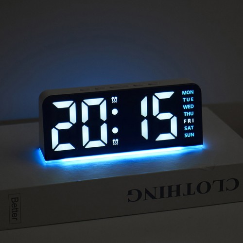 유즈비 언더라인 무드등 LED시계