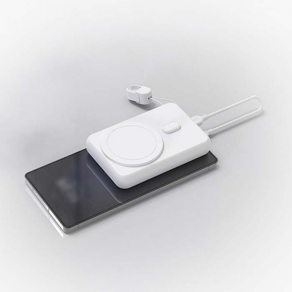 상품 이미지: 엑티몬 숏 스트랩15W 고속맥세이프 보조배터리10000mAh