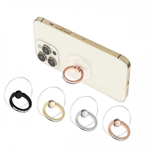 투명큐빅 스마트링 원형 거치톡