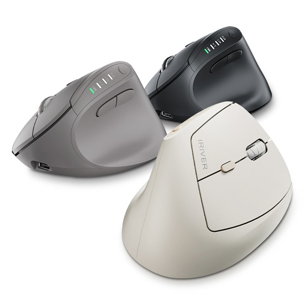 상품 이미지: 아이리버 EV35C 향균처리 충전식 블루투스 버티컬마우스