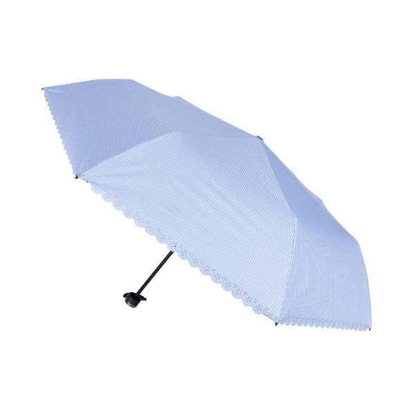 상품 이미지: 아가타 3단 줄무늬 파스텔컷팅 우양산