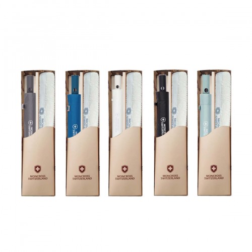 몽크로스 데코 2단우산&바코드 타올세트