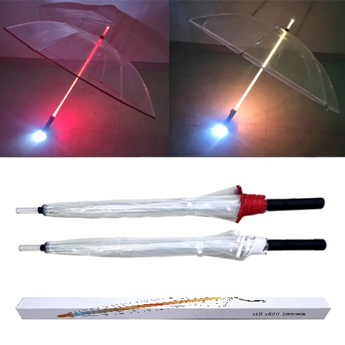 몽크로스 LED라이트 60수동 장우산