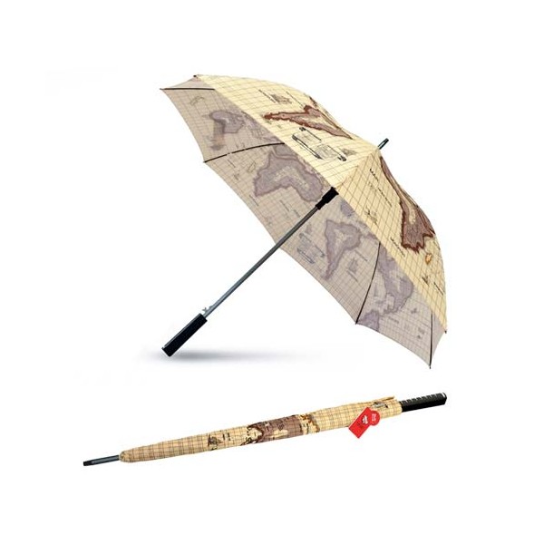 상품 이미지: 몽크로스 고지도패턴 70화이버 장우산