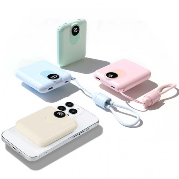 상품 이미지: 초미니 맥포킷 고속충전 맥세이프 보조배터리 5000mAh