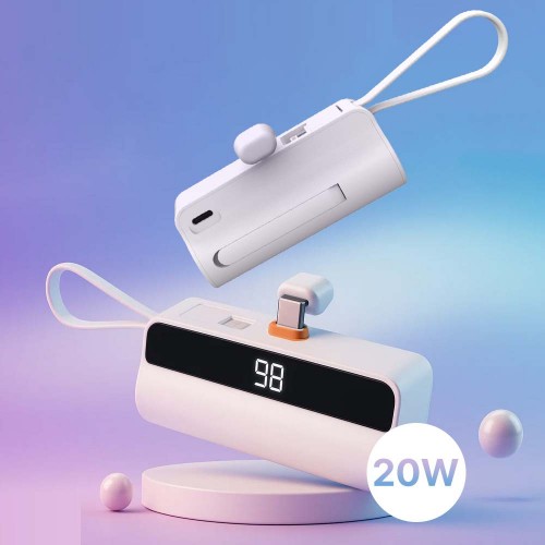 GUIDE LED 고속20W 도킹형보조배터리 5000mAh