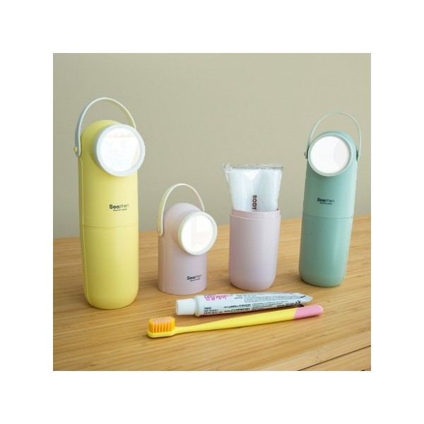 상품 이미지: 미니언 미러 휴대용 치약칫솔세트