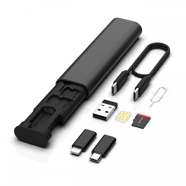 상품 이미지: 뉴클 멀티 케이블키트(유심칩,SD카드수납가능)