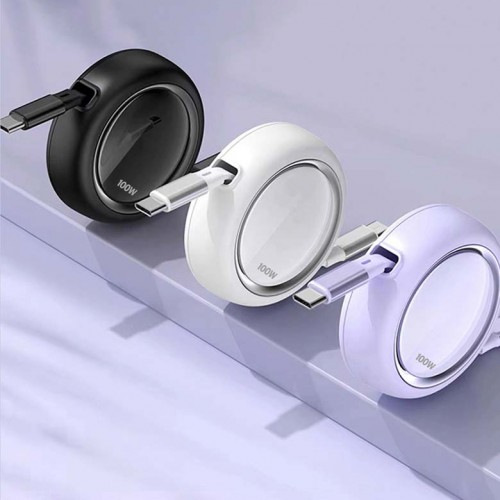 뉴클 릴타입 데이터 충전케이블 100W CtoC타입