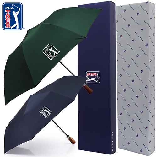 PGA 2단자동+3단완전자동 빈티지우드 세트