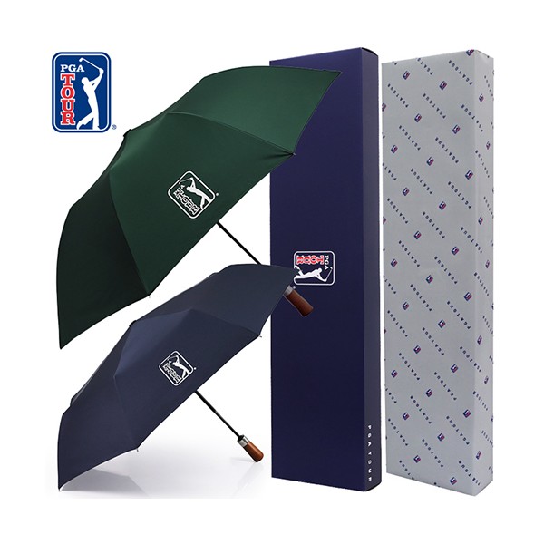 상품 이미지: PGA 2단자동+3단완전자동 빈티지우드 세트