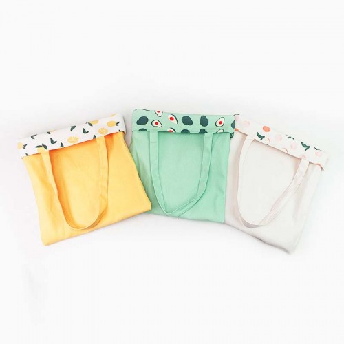 양면 컬러에코백 HE31