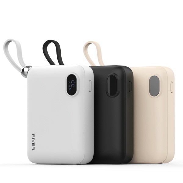 상품 이미지: 아이리버 22.5W 4in1 케이블일체형 미니보조배터리 10000mAh
