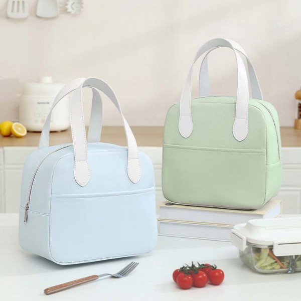 상품 이미지: 파스텔 화이트그립 쿨러백 보온보냉백M