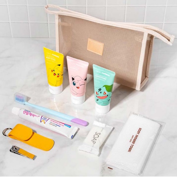 상품 이미지: 메쉬폼 세면파우치세트+실버링 휴대용손톱깎이