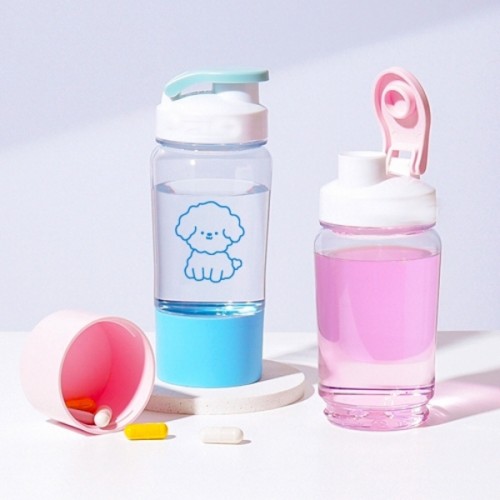 원터치 3단분리 알약보틀 300ml